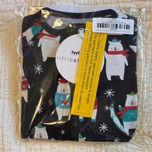 Littlesleepies Polar Bear pals zippy